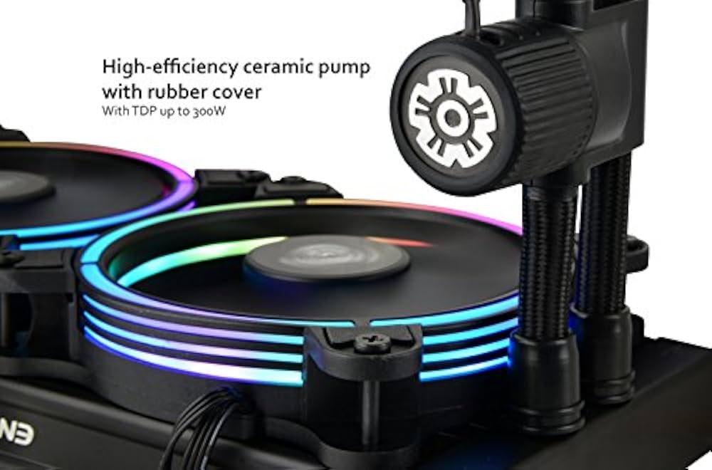 PCパーツ ENERMAX LIQFUSION ELC-LF240-RGB Amazon.co.jp: Enermax LIQFusion RGB 240mmライティング
